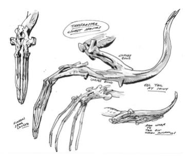Trespasser arm concepts by Guy Davis.